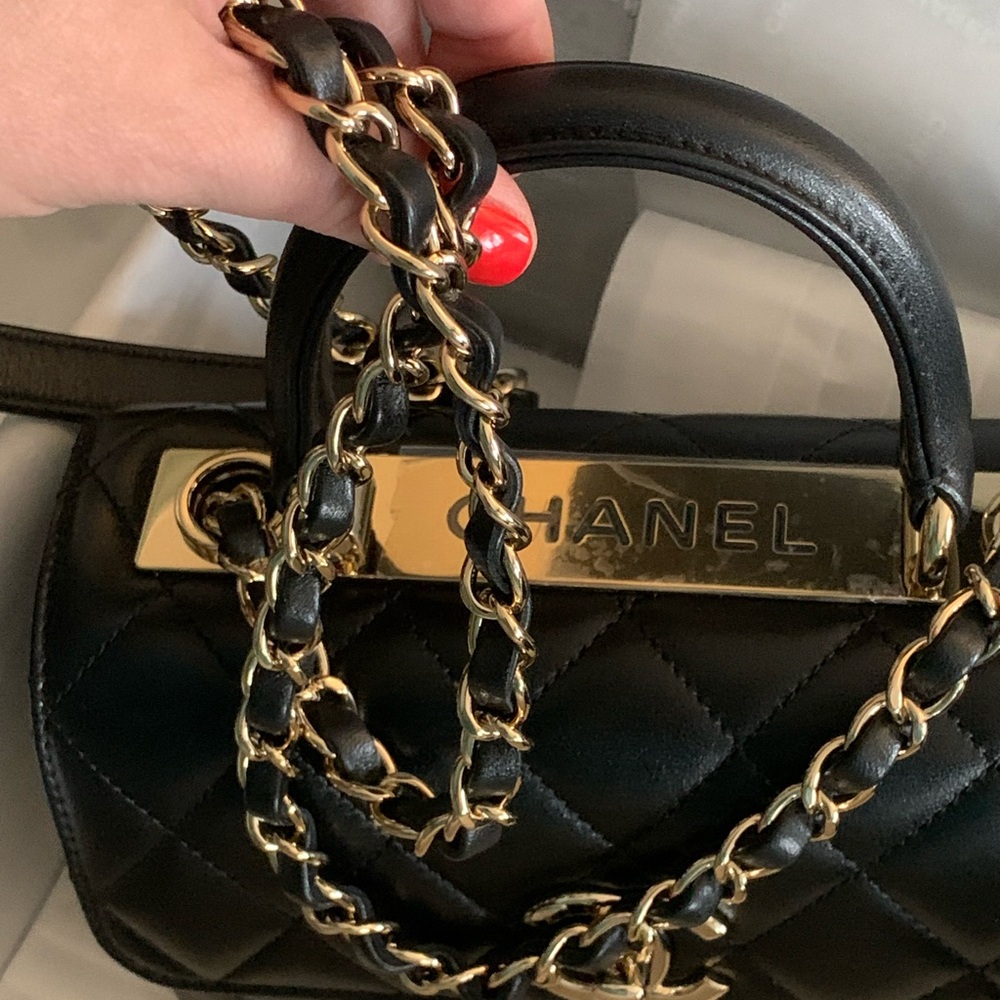 Authentic brand new Chanel Black Quilted Leather Handbag, limited edition. Must! - Picture 14 of 17